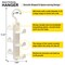 2 Piece Closet-Organizers-and-Storage,Purse Hanger for Closet-Organizer, Purse-Organizer for Organization-and-Storage,Sturdy Hang Closet Storage Bag Organizer for Heavy Bag,College Dorm Room Essentials